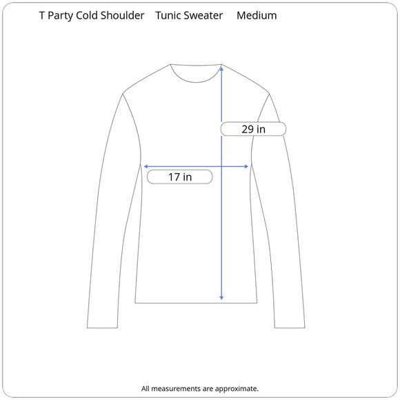 SOLDTParty Lace Detail Cold Shoulder Tunic Sweater - Picture 8 of 8